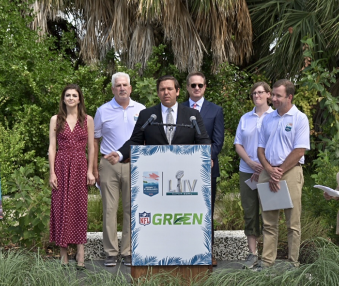 Super Bowl Liv Environmental Initiative Ocean To Everglades